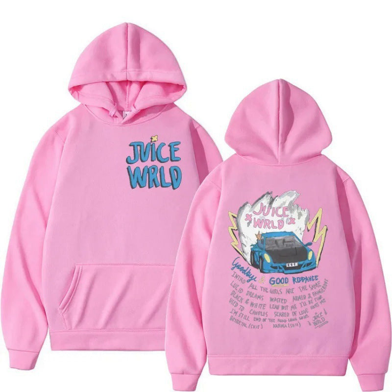 Kvinders hoodie med kreativ grafisk design og komfortabel pasform Skovae