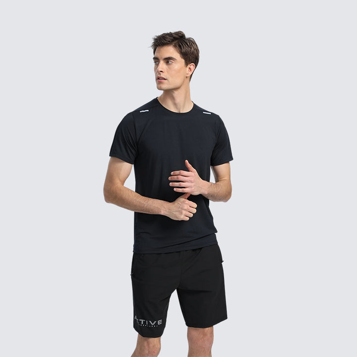 Herrer sports-T-shirt med åndbare egenskaber og regulerende fugtighedskontrol Stilla