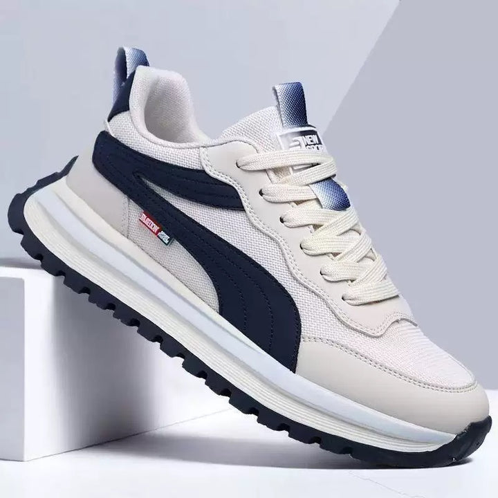 Herre løbesneaker med slidstærk overkonstruktion og innovativ dæmpningsteknologi Stilla