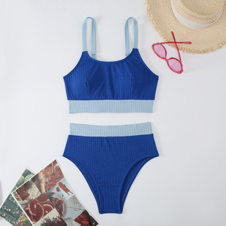 Dame Sport-Bikini-Sæt med elegant design og justerbare stropper Skovae