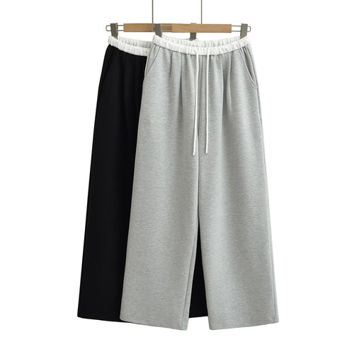 Dame sportlige fritidsshorts med bred ben og elastisk talje Stilla