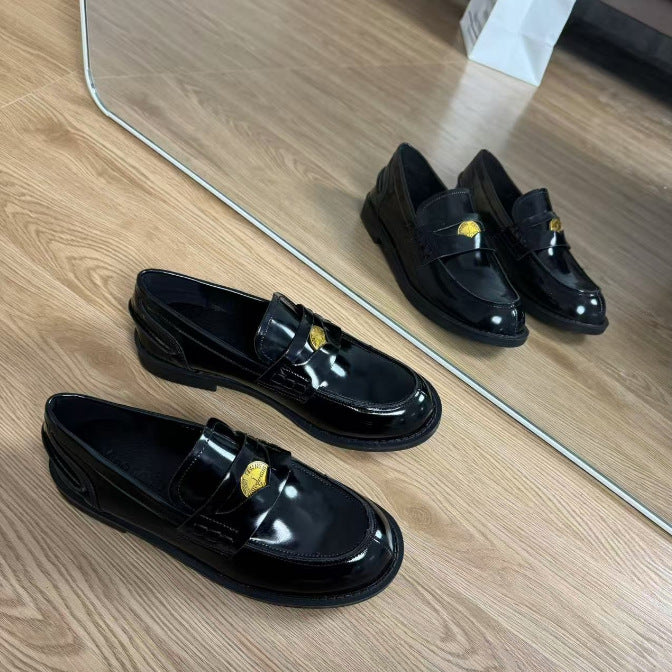 Herrer klassiske læder slippers Stilla