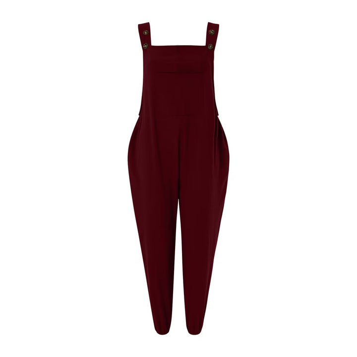 Dame stilfulde overalls med lommer Stilla