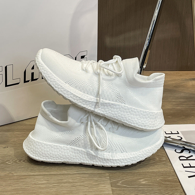 Dame sporty sneakers med åndbar strikkonstruktion og skridsikker sål Stilla