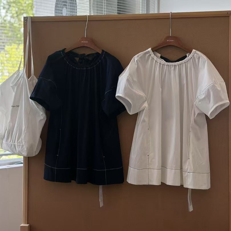 Femme Elegante Puffærmer Bluse Stilla
