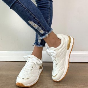 Dame Sporty Sneakers med elegant design og komfort Stilla