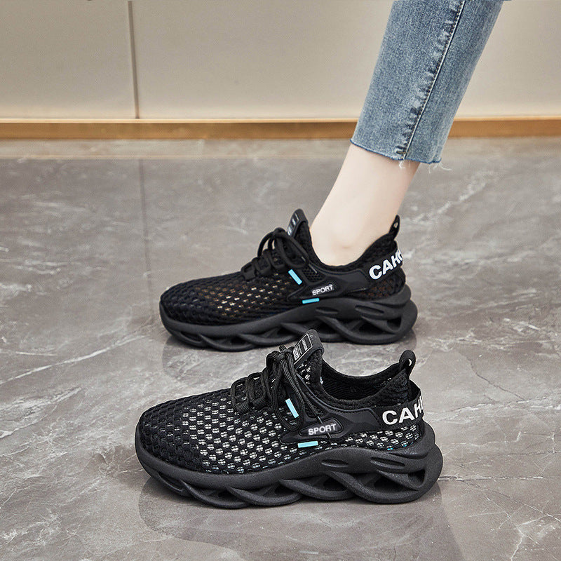 Herre Let Åndbar Sports Sneakers med Polstret Sål Stilla