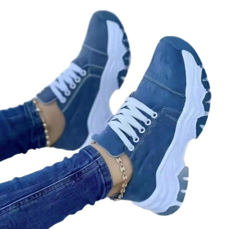 Dame Sporty Sneakers med skridsikker sål og åndbart overmateriale Stilla