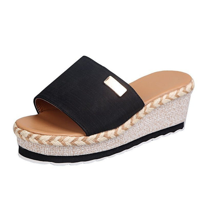 Damer Komfortable Vinkel-Sandaler Stilla