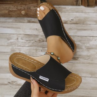 Dame Komfortable Slip-On Pantoletten med ergonomisk fodseng Stilla