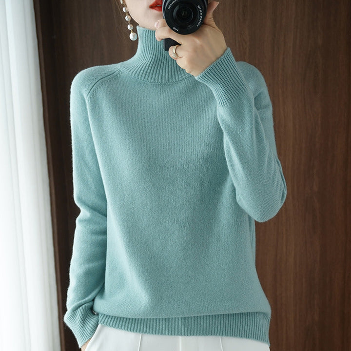 Stilla | Fashionable Turtleneck Striktrøje