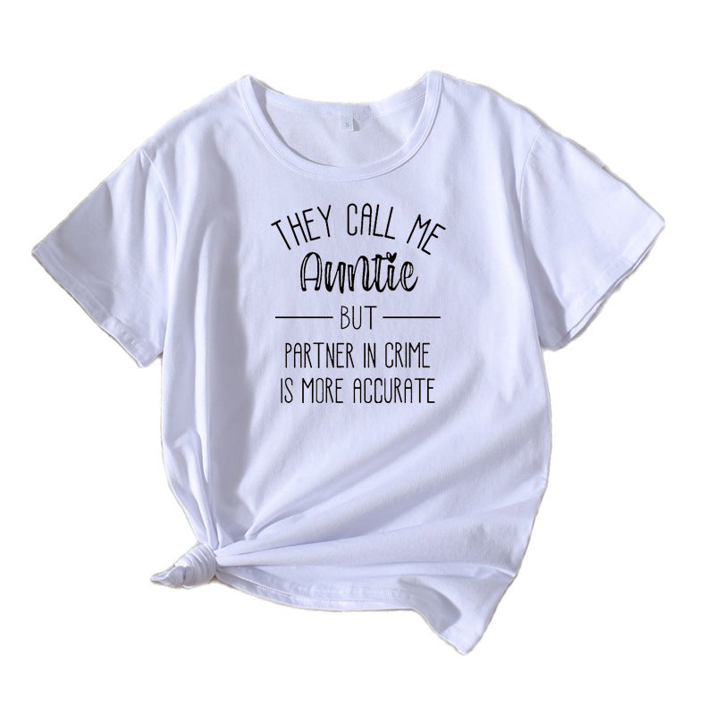 Kvinder Legende Tante Grafik T-shirt Stilla