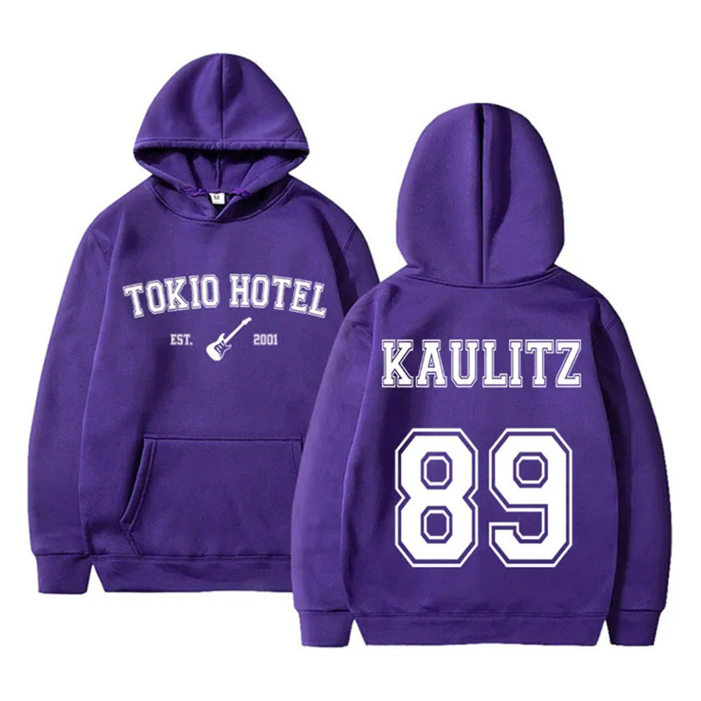 Dame hoodie med moderne bånddesign og komfortabel pasform Skovae