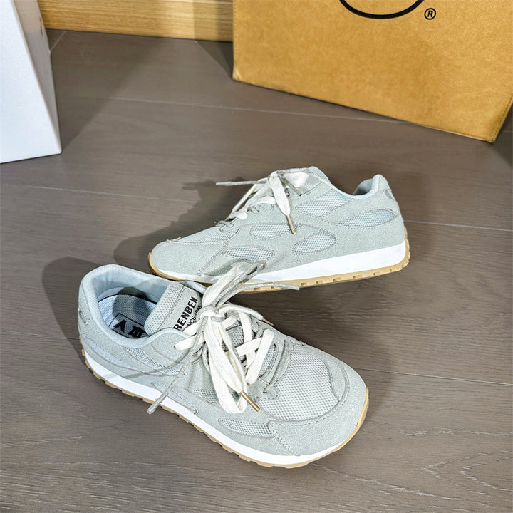 Dame Sporty Sneakers med åndbart mesh-overflade og ergonomisk støddæmpningsteknologi Stilla
