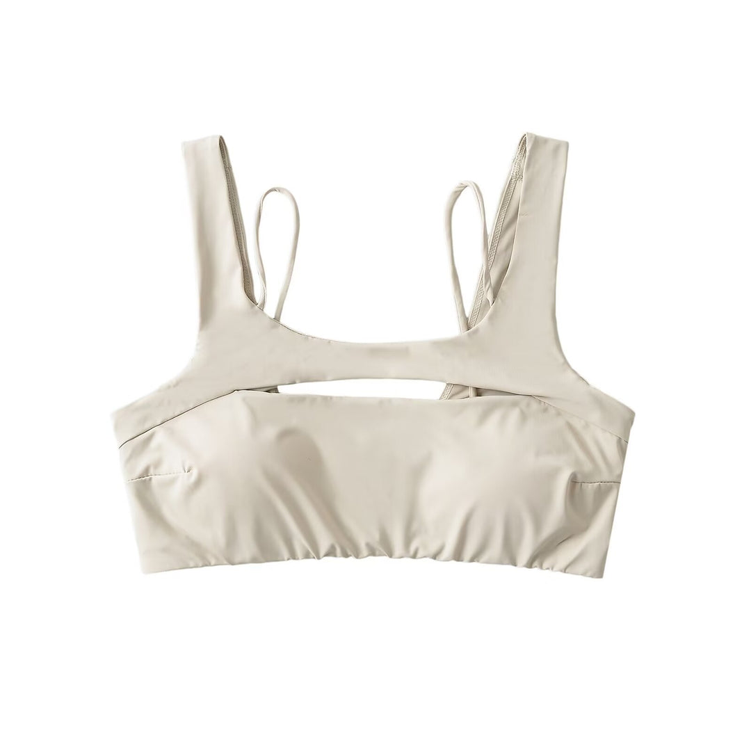 Dame Sport-Bustier med justerbare stropper og elegant rygparti Stilla