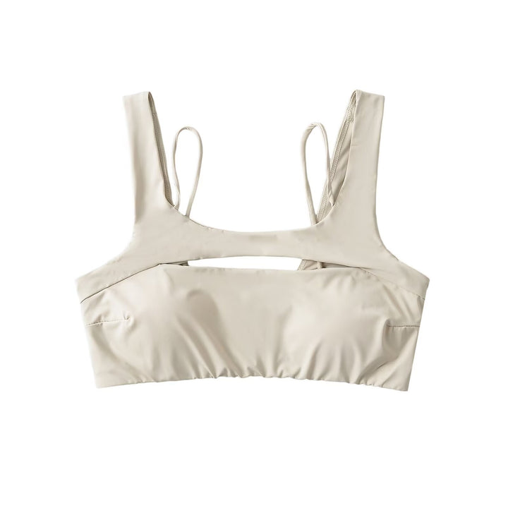Dame Sport-Bustier med justerbare stropper og elegant rygparti Stilla