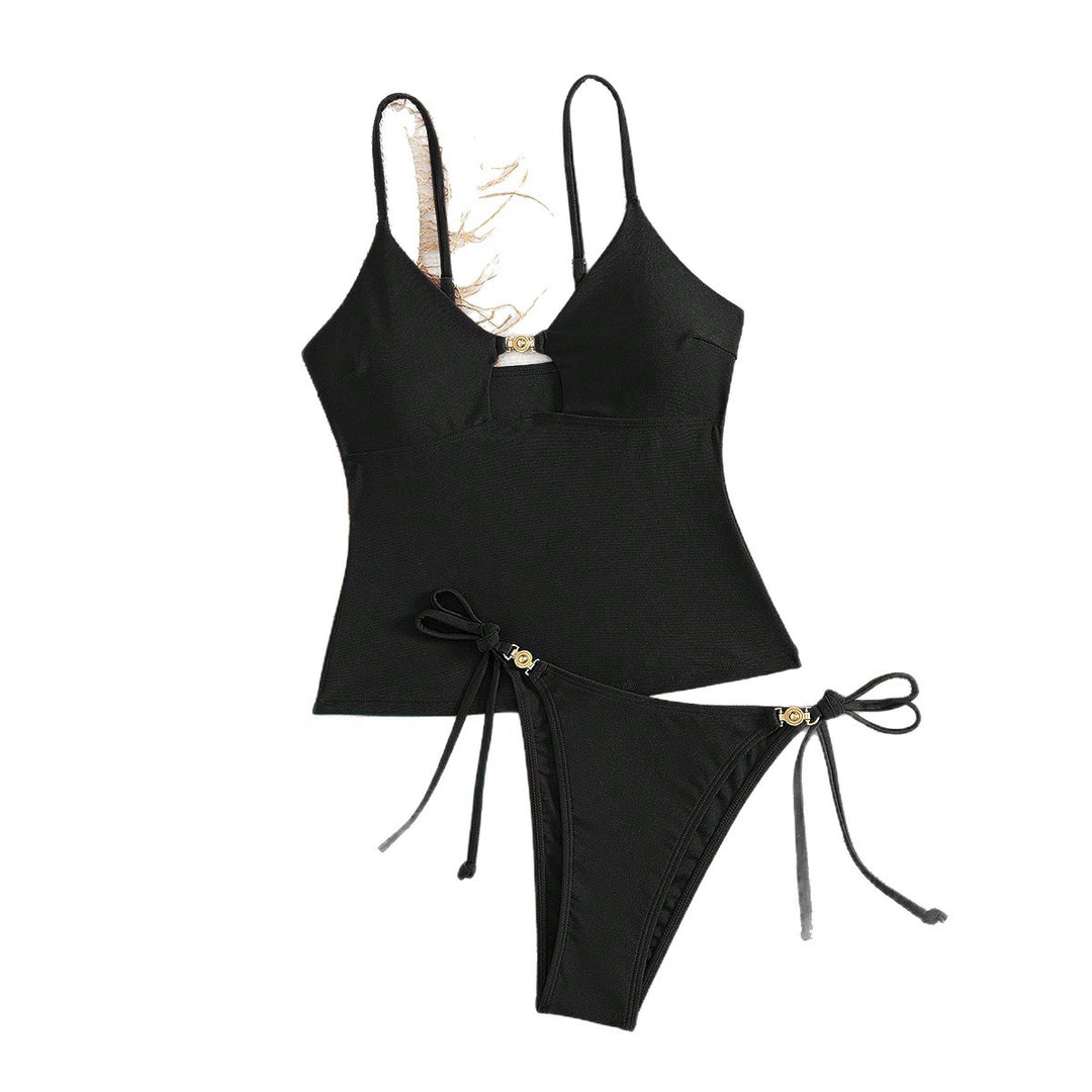 Dame Glamourøs Monokini med stilige Cut-Outs Skovae