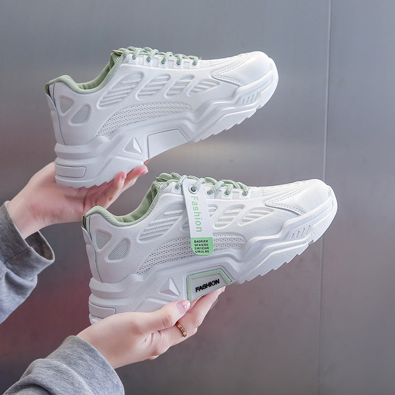 Dame mode sneakers med høj bærekomfort og åndbart overmateriale Stilla