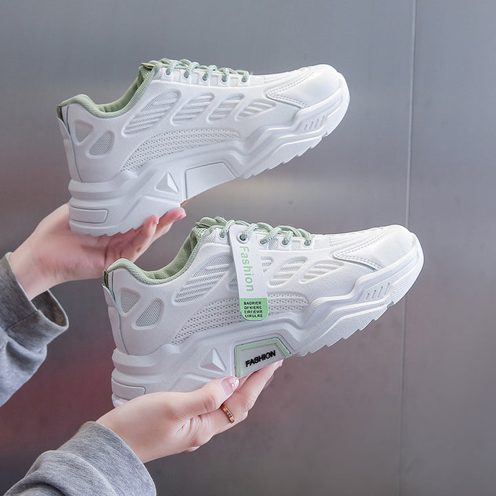 Dame mode sneakers med høj bærekomfort og åndbart overmateriale Stilla