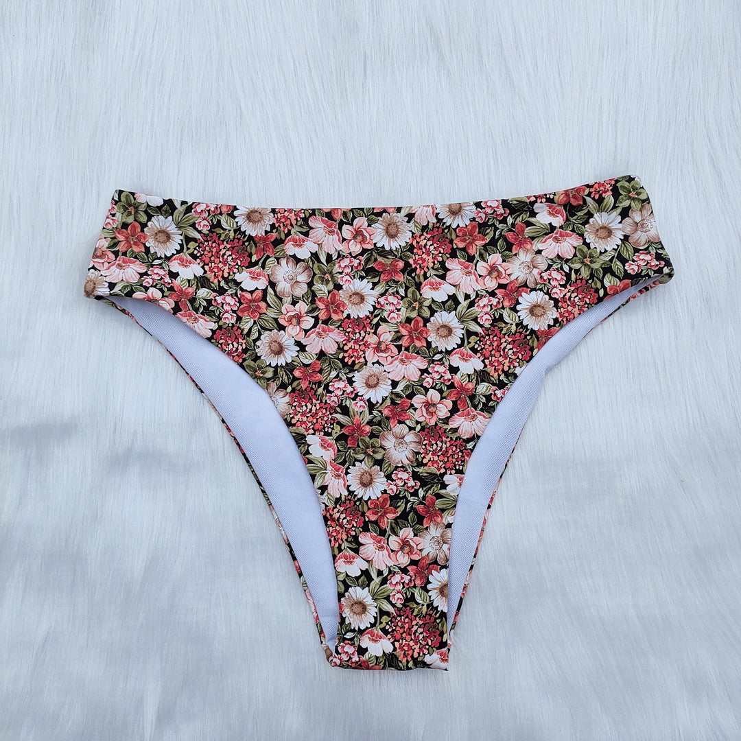 Dame Floral Bikini-Sæt med legende design Skovae