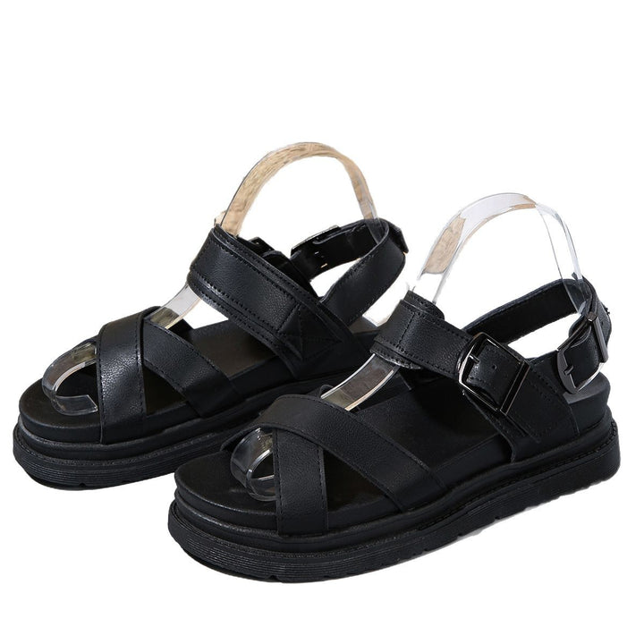 Dame Multicolor Sandaler med justerbar rem og skridsikker sål Stilla