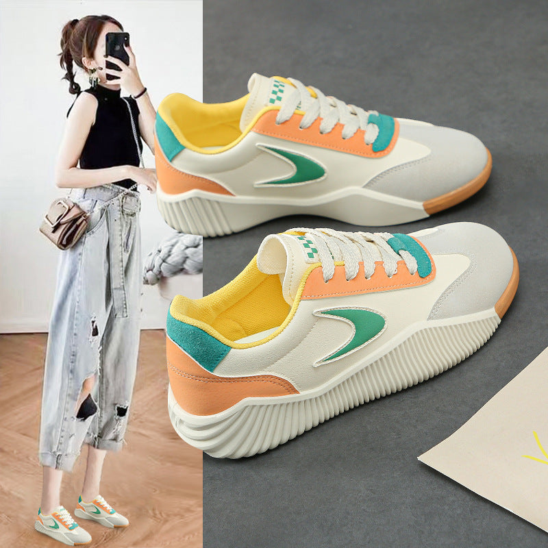 Dame sporty sneakers med elastisk dæmpningsteknologi og åndbart overmateriale Stilla