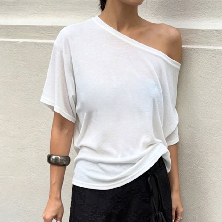 Dame afslappet oversized T-shirt Skovae