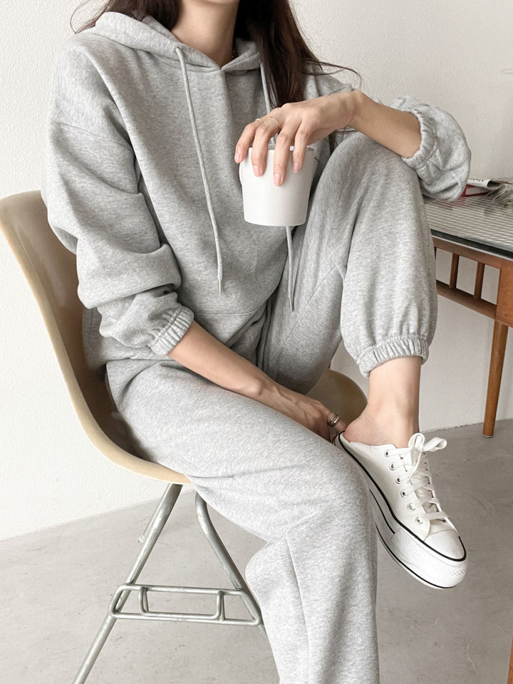 Kvinders Casual Hoodie og Jogger Sæt Skovae