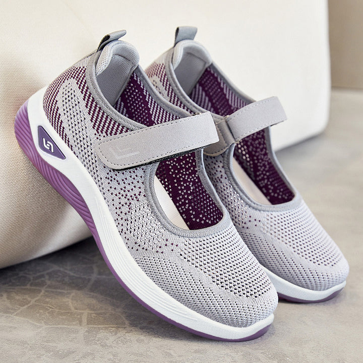 Femme justerbare skulderremme åndbar sneakers Stilla