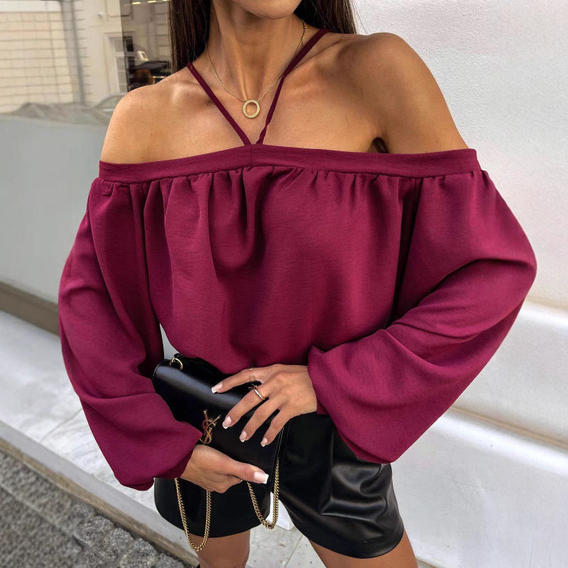 Damer Off-Shoulder Rüschtop Stilla