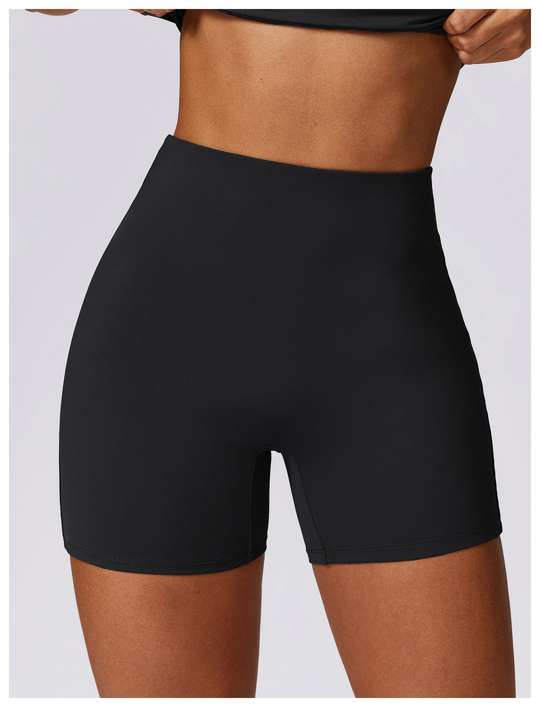 Stilla | Talje Hofte Hæv Yoga Shorts Kvinder Slim Fit Løbe Shorts, Mave Kontraherende Fitness Bukser