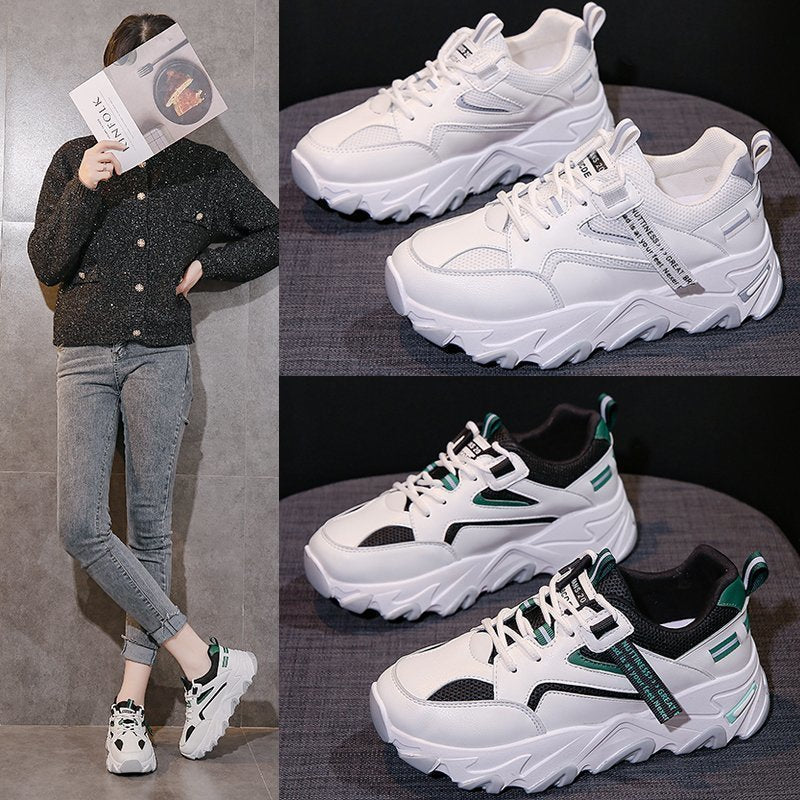 Dame Sportliche Sneakers med åndbar mesh-overflade Stilla