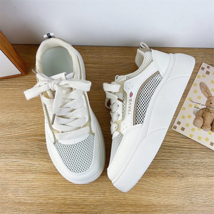 Dame Sporty Sneakers med åndbart overmateriale og komfortabel dæmpningsteknologi Stilla