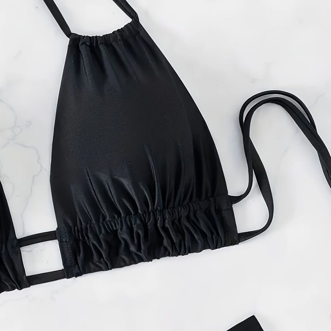 Damer Højtaljet Bikini-sæt Stilla