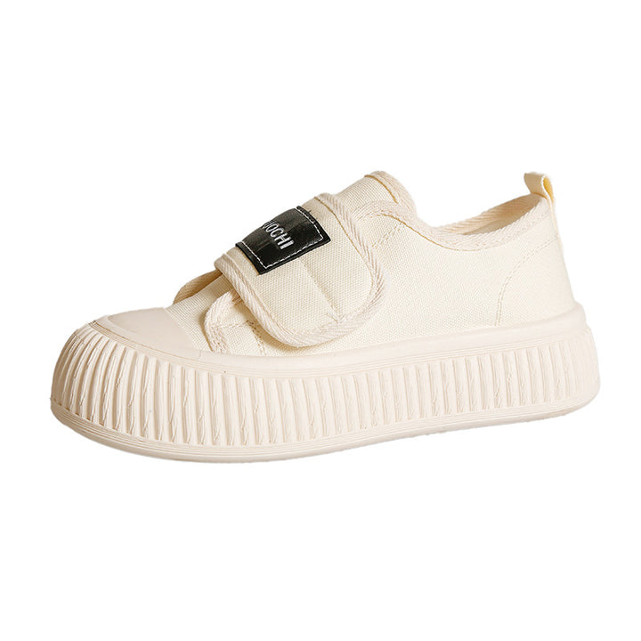 Dame Slip-On Sneakers med elastisk velcro og innovativ støddæmpning Stilla