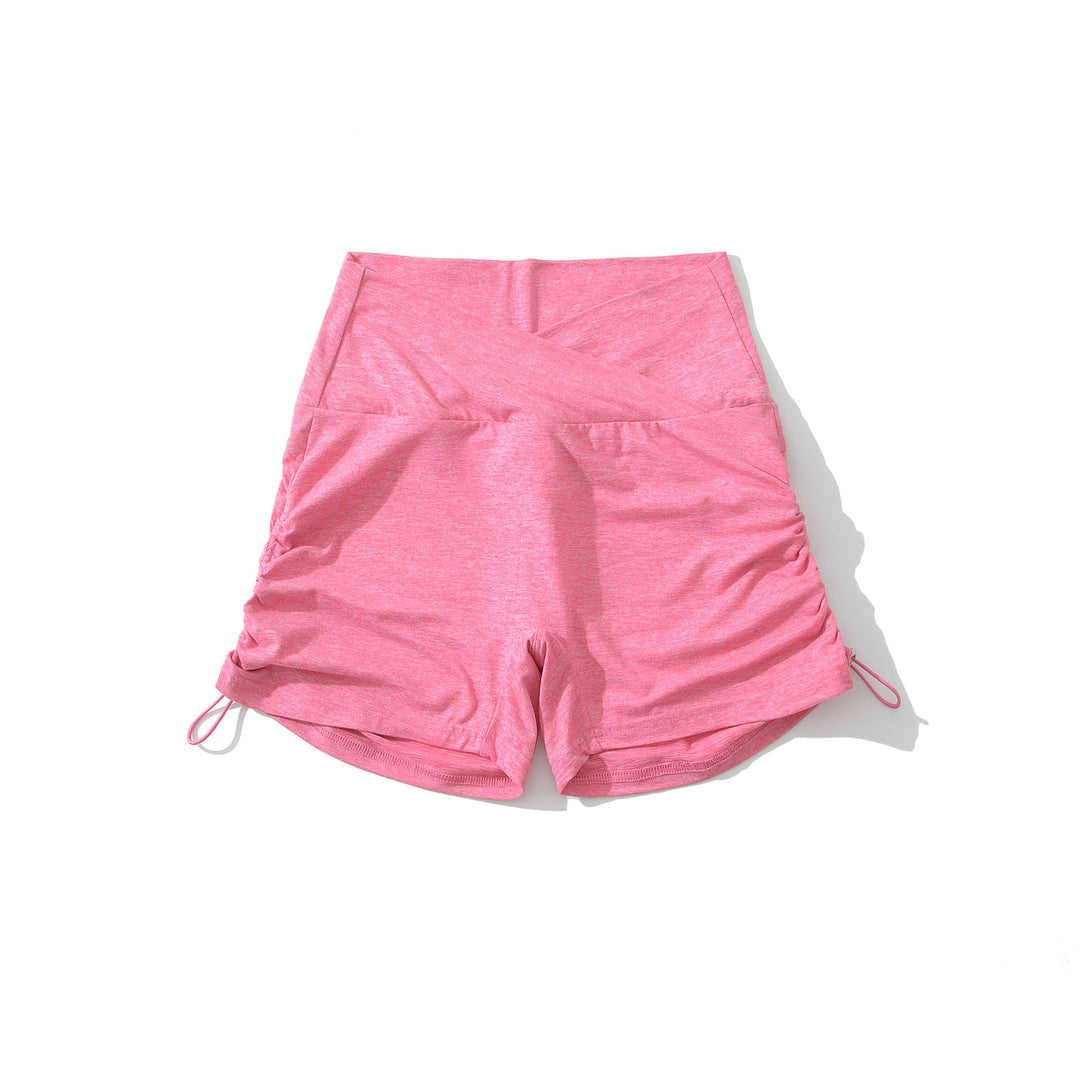 Dame Sporty Shorts med flæsedetalje og justerbar talje Stilla