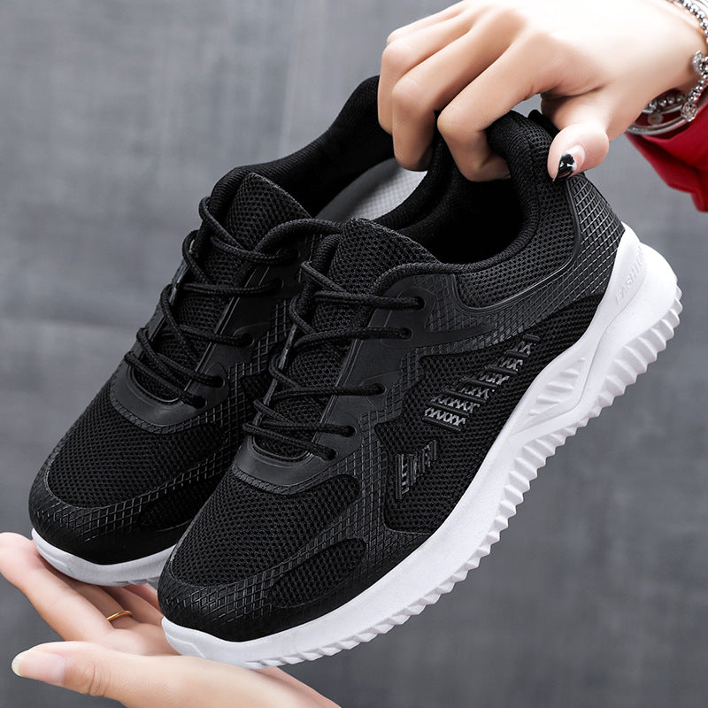 Herrer Åndbar Sport-Sneaker med stødabsorberende sålprofil og fleksibelt mesh-overmateriale Stilla