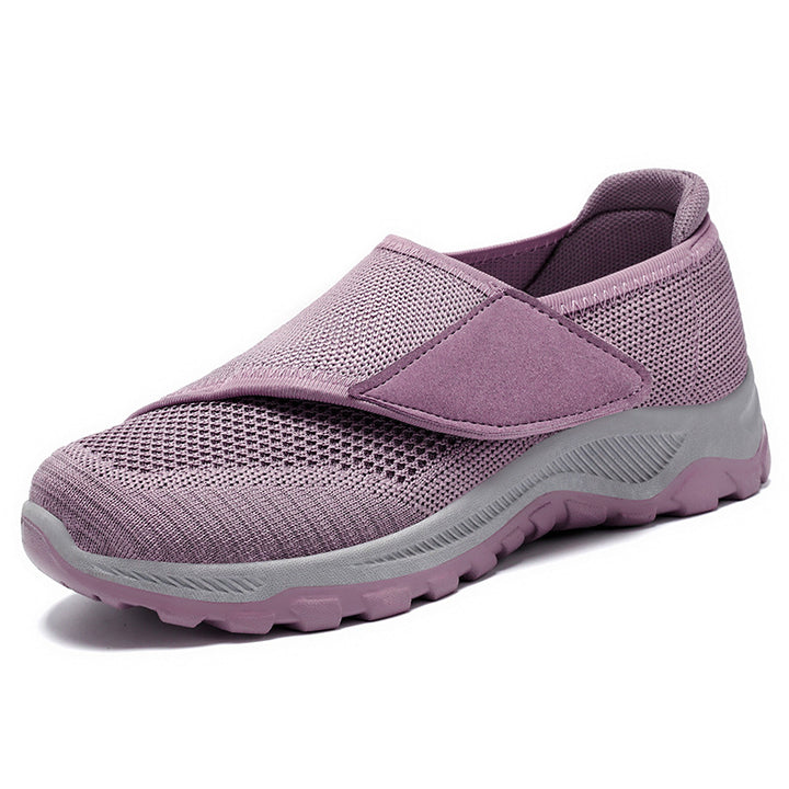 Dame Sporty Slip-On Sneakers med skridsikker sål og åndbart overmateriale Stilla