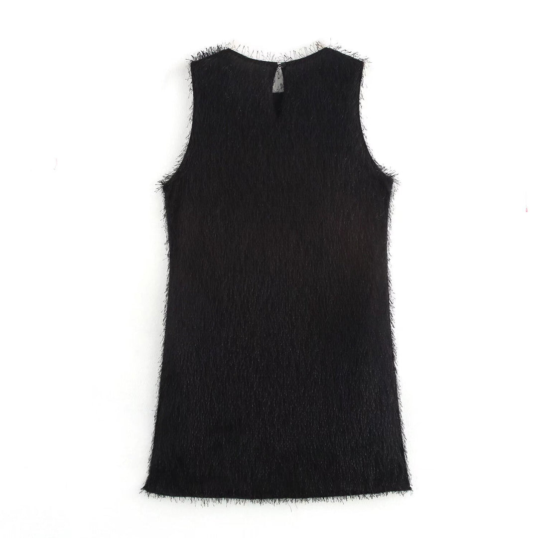 Femme Faux Fur Skift Kjole Stilla