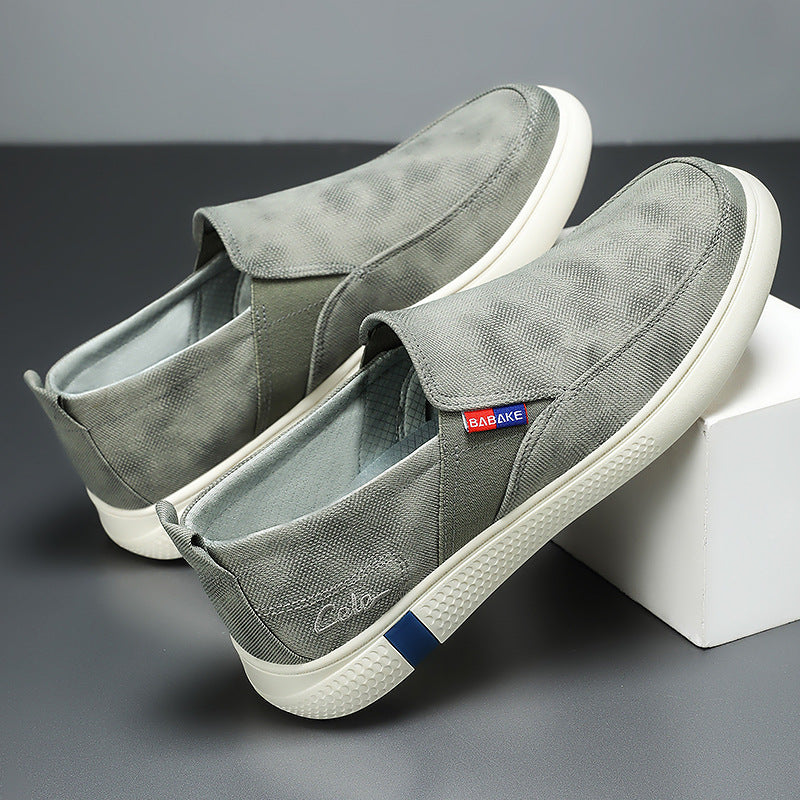 Herrer Behagelige Slip-On Sneakers med støddæmpende sål og slidstærk overdel Stilla