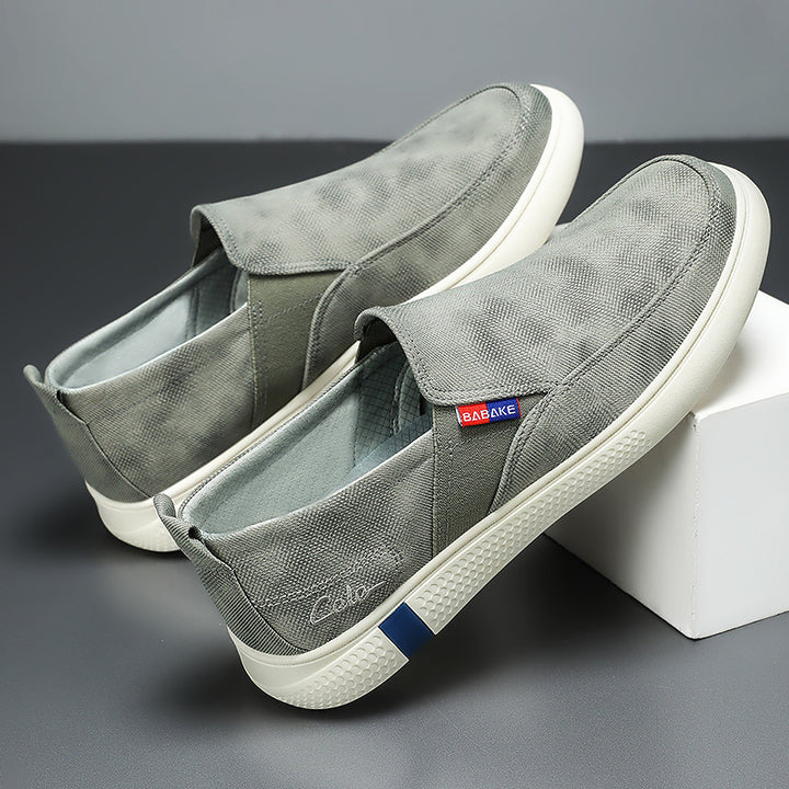 Herrer Behagelige Slip-On Sneakers med støddæmpende sål og slidstærk overdel Stilla