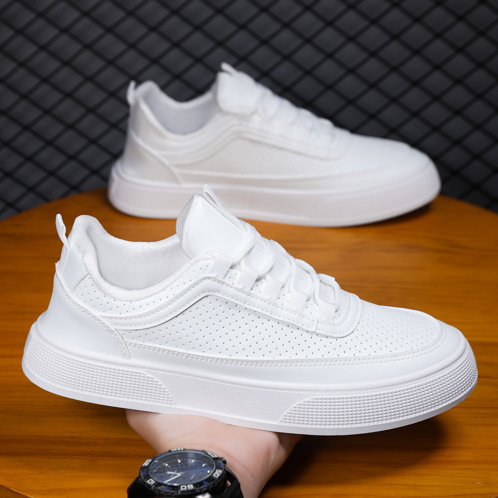 Dame fritids-sneakers med åndbart overfladestruktur og skridsikker sål Stilla