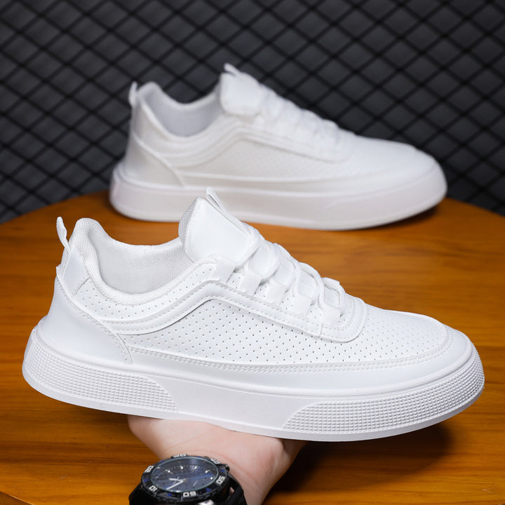 Dame fritids-sneakers med åndbart overfladestruktur og skridsikker sål Stilla