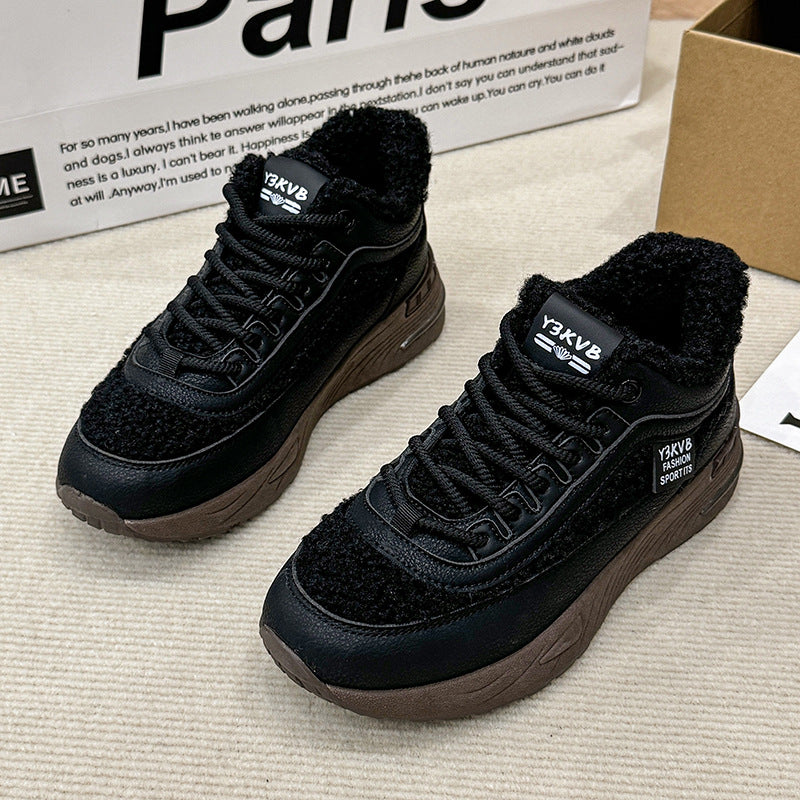 Dame komfortable vinter sneakers med hyggeligt inderfór Stilla