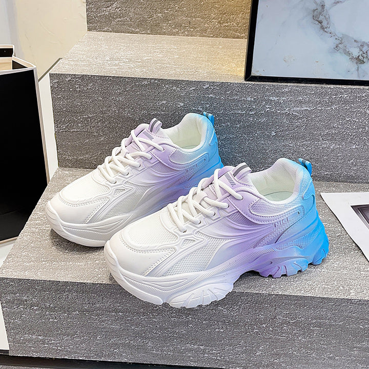 Dame Sporty Sneakers med innovativt farveforløb og komfortabel dæmpningsteknologi Stilla