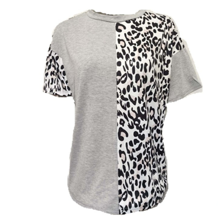 Damer Løs Dyrtryk T-shirt Stilla