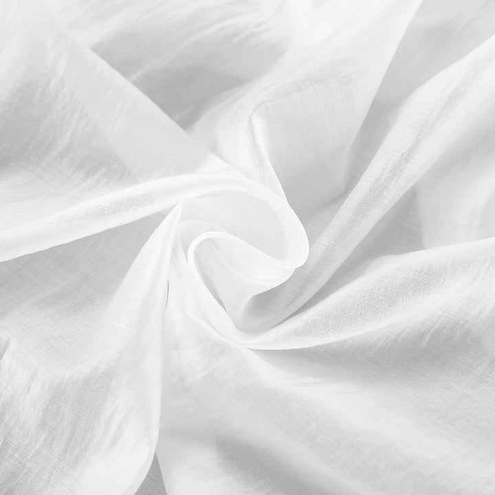 Dame elegant og gennemsigtig kimono lavet af flydende chiffon med flæser Stilla