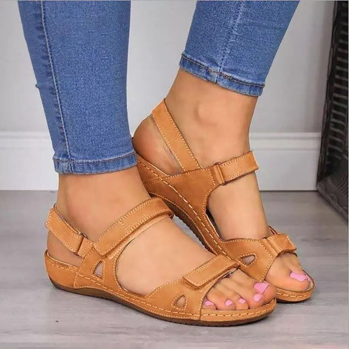 Dame Behagelige Riemensandaletter med ergonomisk Sål Stilla
