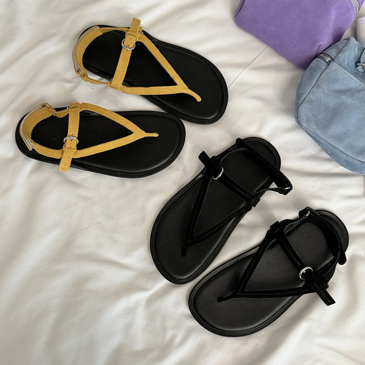Femme Stilfulde Flade Sandaler Stilla