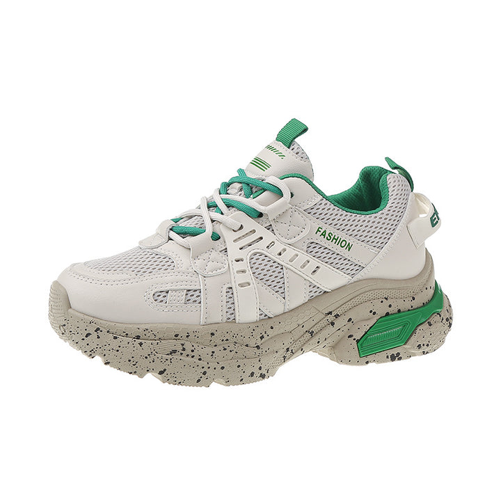 Dame Fashion Sneakers med innovativ mesh-konstruktion og skridsikker sål Stilla